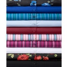 Plus Size Kate Long Sleeve Tunic Easy Cotton-Blend Button-Front Shirt image number null