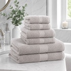 BH Studio 6-Piece 100% Cotton Bath Towel Set, 550 GSM image number 9