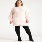 Tie Back Sweater Dress image number null