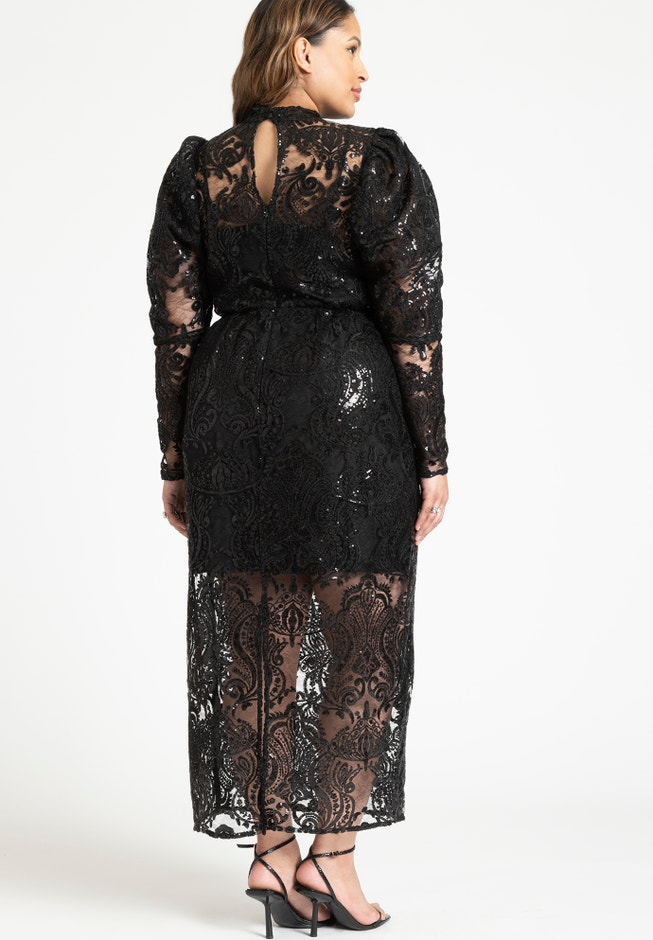 Embellished Maxi Dress image number null