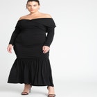 Off The Shoulder Mermaid Dress image number null