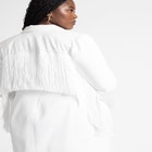 Fringe Blazer Dress image number null