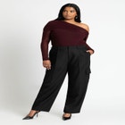 Foldover Drape Top image number null