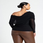 Foldover Drape Top image number null