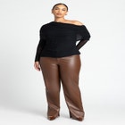 Foldover Drape Top image number null