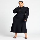 Exaggerated Shoulder Collar Top image number null