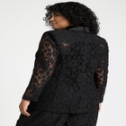Lace Double Breasted Blazer image number null