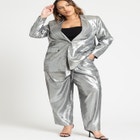 Strong Shoulder Single Breasted Blazer image number null