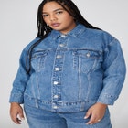 Oversized Denim Jacket image number null
