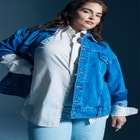 Oversized Denim Jacket image number null