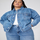 Oversized Denim Jacket image number null