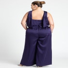 Draped Neck Jumpsuit image number null