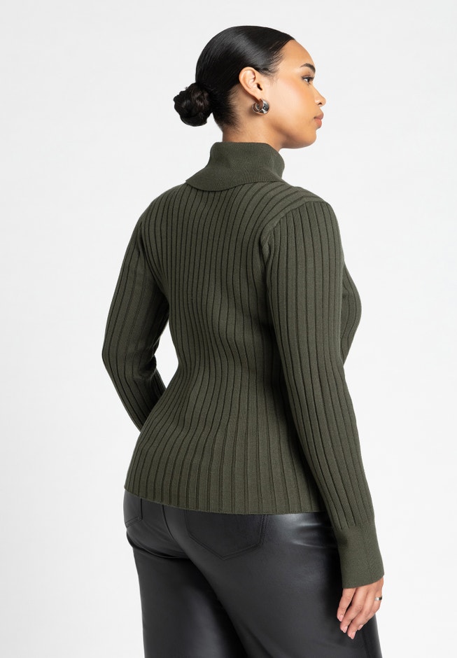 High Collar Sweater image number null