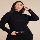 High Collar Sweater image number null