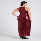 Sequin Maxi Dress image number null