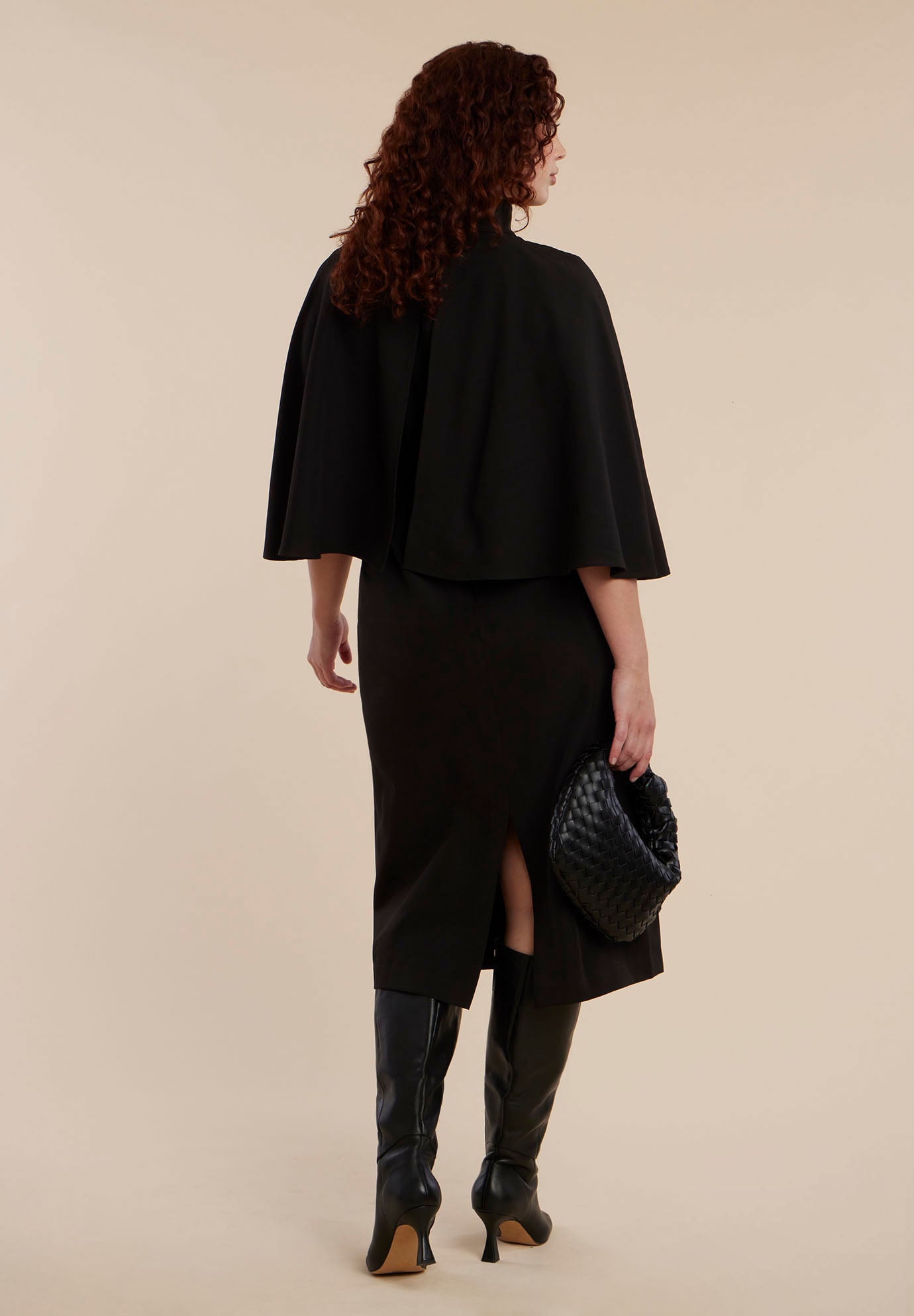 ワンピース ETMON 2Way Sleeve Belted Dress, Black MUSINSA | ETMON 2-Way Sleeve Belted Dress, Black