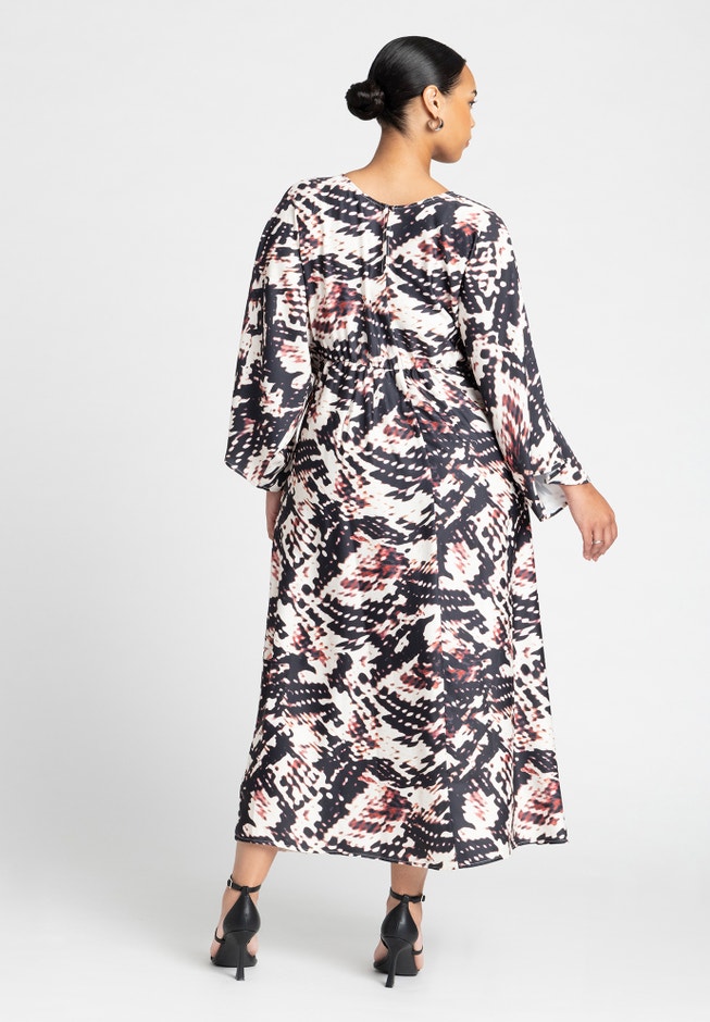 Wide Sleeve Maxi Dress image number 1