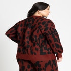 Printed Longline Cardigan image number null