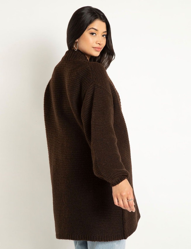 Cozy Drop Shoulder Cardigan image number 1