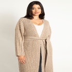 Long Belted Cardigan image number null