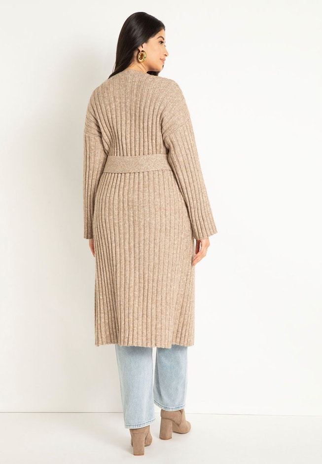 Long Belted Cardigan image number 2