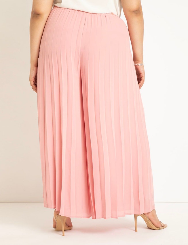 Pleated Palazzo Pant image number null