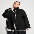 Scarf Sweater Coat image number null