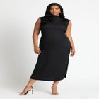 High Neck Column Dress image number null