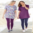 Perfect Printed Crewneck Tunic image number null