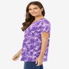 Perfect Printed Crewneck Tunic image number null