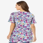 Perfect Printed Crewneck Tunic image number null