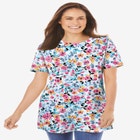 Perfect Printed Crewneck Tunic image number null