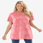 Perfect Printed Crewneck Tunic image number null