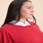 Twofer Mini Shirt Dress image number null