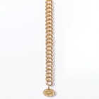 Faux Leather Gold Chain Belt image number 2