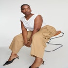 Cowl Neck T Shirt image number null