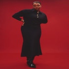 Stretch Maxi Skirt image number null