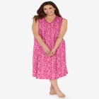 Long Sleeveless Sleepshirt image number null