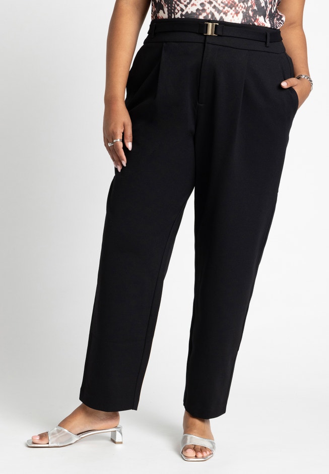 Ankle Pant With Belt image number 2