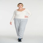 Soft Brushed Henley Long Sleeve image number null