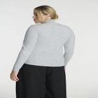 Soft Brushed Mock Neck Long Sleeve image number null