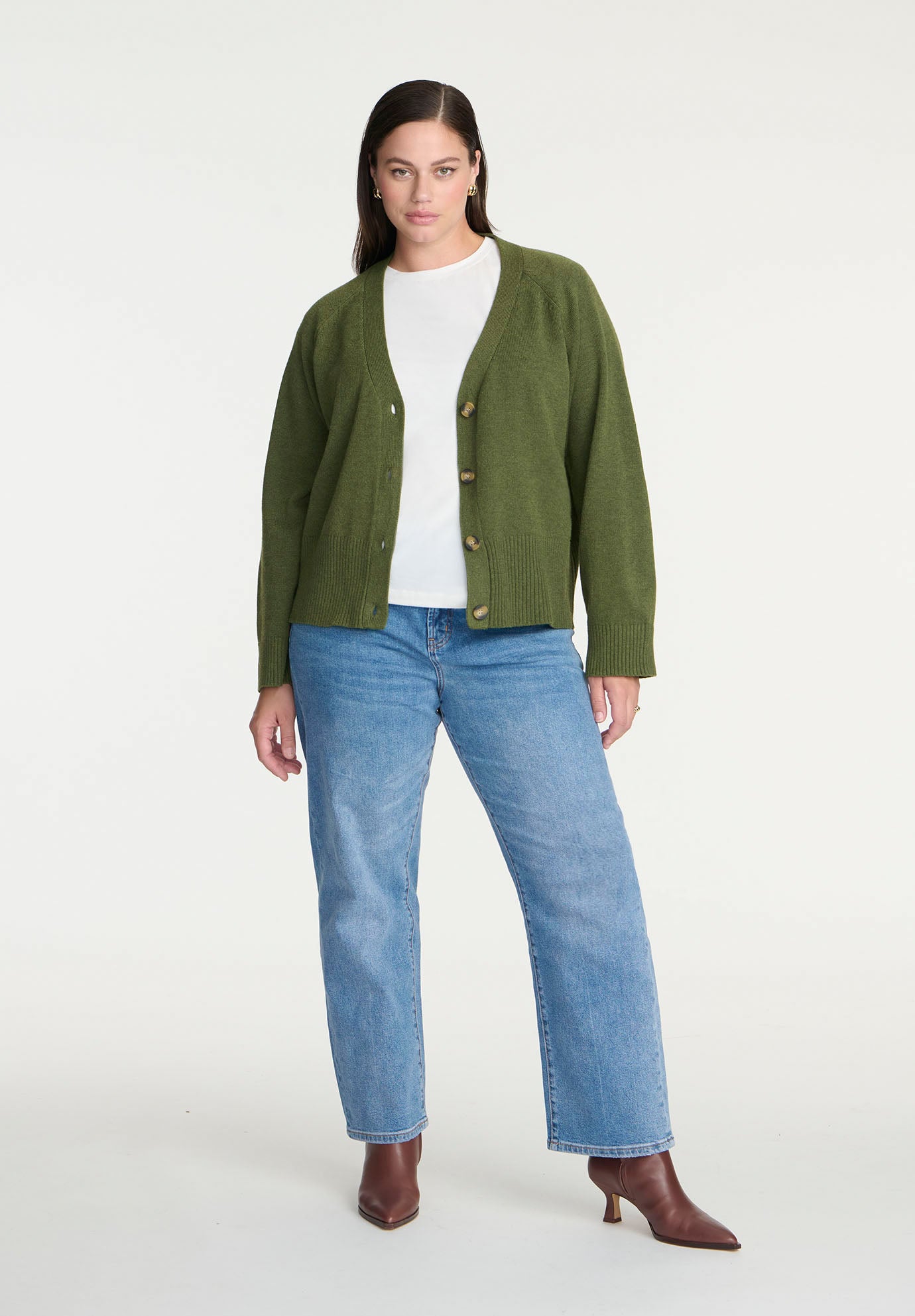 Button Up Cardigan Sweater image number 2