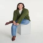 Button Up Cardigan Sweater image number null