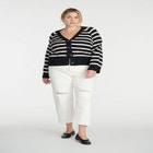 Button Up Cardigan Sweater image number null