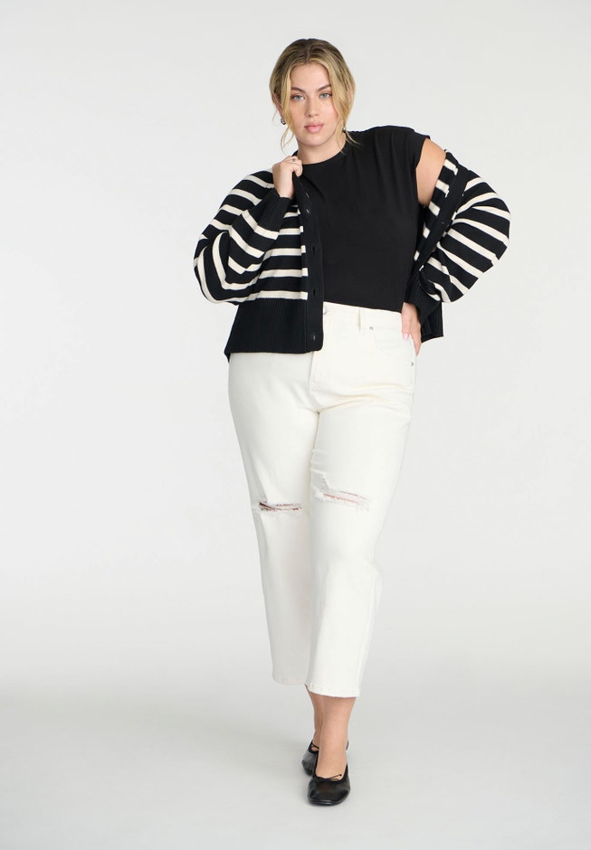 Button Up Cardigan Sweater image number 3