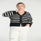 Button Up Cardigan Sweater image number null