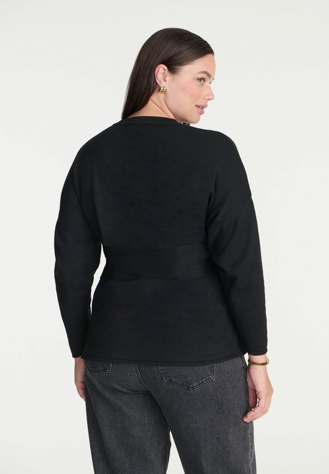 Tie Waist Sweater image number 1