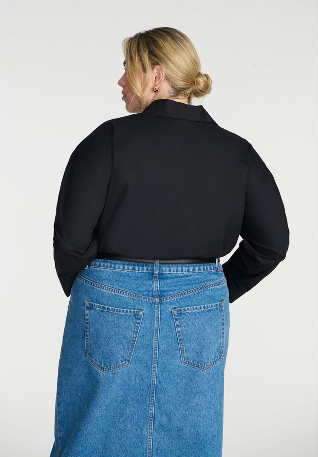 Oversized Button Down Top image number null