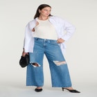 Oversized Button Down Top image number null