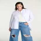 Oversized Button Down Top image number null